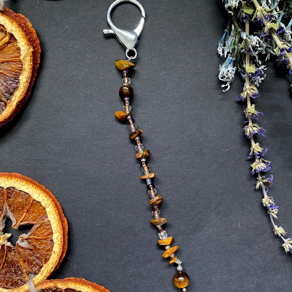 Tigers Eye Keychain